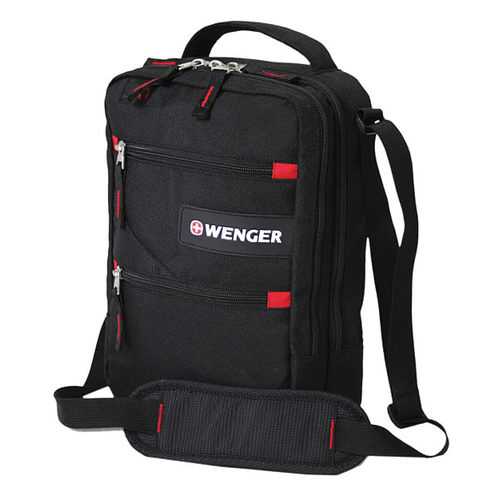 Сумка Wenger 18262166 Mini Vertical Boarding Bag черная в Снежная Королева