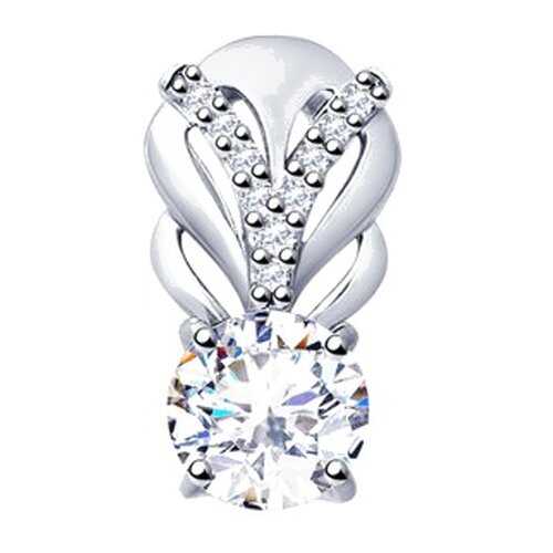 Подвеска SOKOLOV из серебра со Swarovski Zirconia 89030034 в Снежная Королева