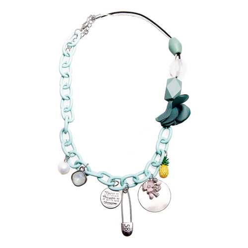 Колье женское Boho Chic NC807069 зеленое в Снежная Королева