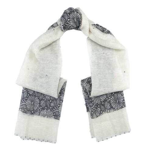 Палантин женский Eleganzza 01-00031630 белый в Снежная Королева