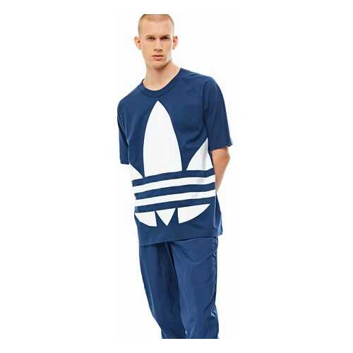 Футболка мужская adidas Originals FM99 синяя M в Снежная Королева