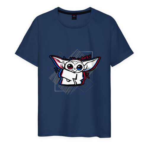 Футболка мужская ВсеМайки 2147273 синяя XL в Снежная Королева
