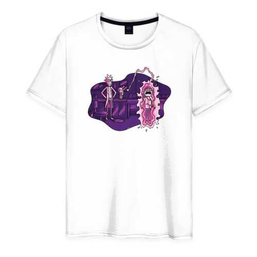 Футболка мужская ВсеМайки 2460881 белая XXXL в Снежная Королева