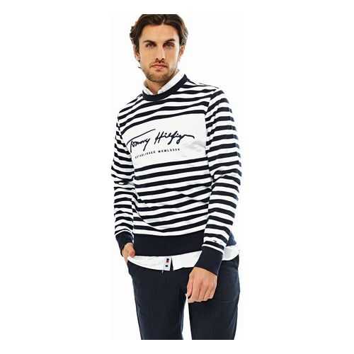 Свитшот мужской Tommy Hilfiger MW0MW14441 синий L в Снежная Королева