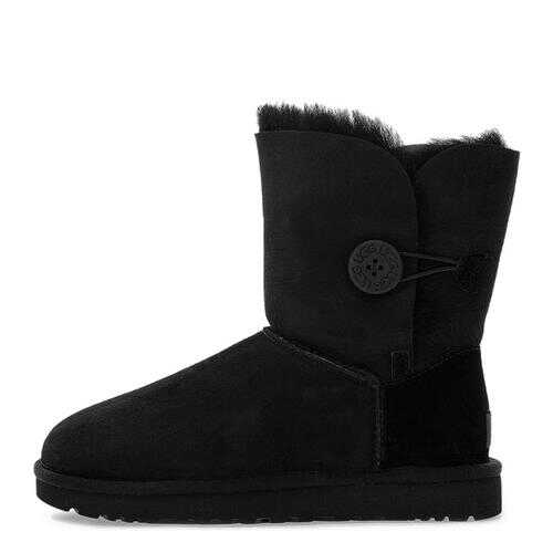 Угги женские UGG Bailey Button II черные 5 US в Снежная Королева