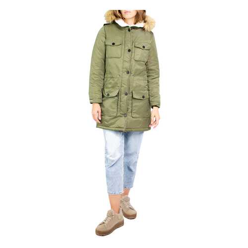 Парка женская DASTI 482DS20191855 зеленая L в Снежная Королева