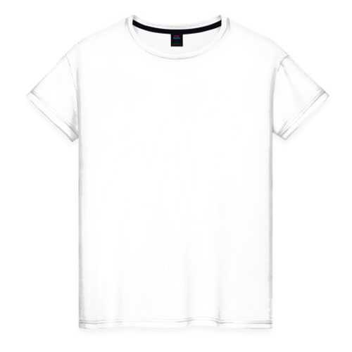 Футболка женская ВсеМайки 2147221 белая XXXL в Снежная Королева
