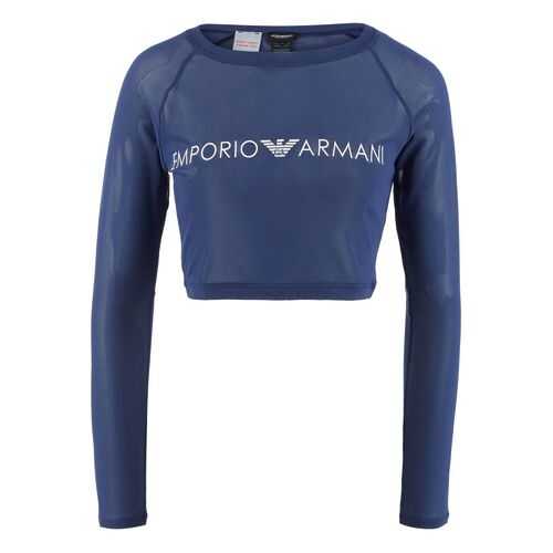 Топ женский Emporio Armani 164304 0P317 15434 синий M в Снежная Королева